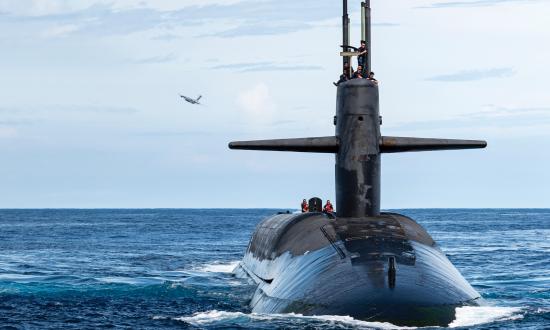 The sea-based strategic deterrent inherent in the U.S. Navy’s ballistic missile submarines will remain a vital part of our national defense. Here, the USS Henry M. Jackson (SSBN-730) is at sea in late 2020 off the Hawaiian Islands. 