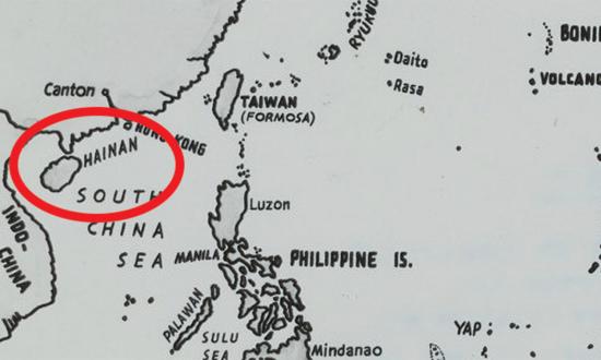 Map South China Sea