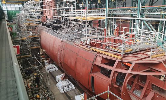Spain is considering using lithium-ion batteries in its new S-80 class submarines, the first of which, the Isaac Peral, currently is under construction.