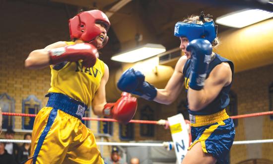 Midshipmen boxing