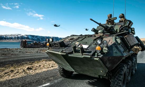 U.S. Marine Corps Light Armored Vehicle