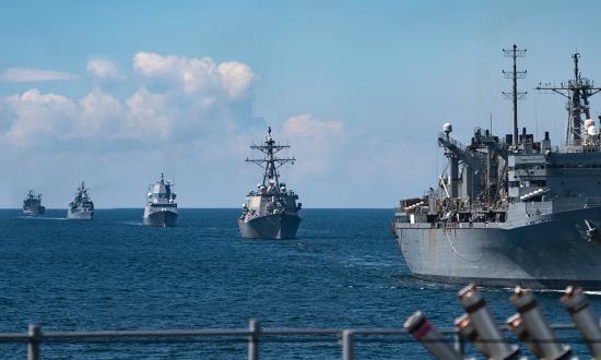 Training exercises in the Baltic Sea