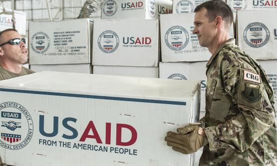 U.S. Air Force delivers relief supplies to Balikpapan, Indonesia