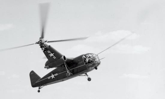 The world’s first twin-engine helicopter, the XHJD-1, also was the largest. Though it never entered production, it provided data for the development of subsequent rotary-wing aircraft.