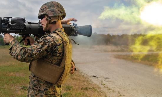 An infantry fire team needs a responsive direct-fire high-explosive solution capable of reducing a hardened position or destroying an enemy armored vehicle. The Marine Corps is fielding the M3E1 Multi-Role Anti-Armor Anti-Personnel Weapon System (above) to fill this role.