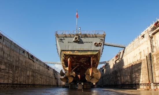 Arleigh Burke–class guided-missile destroyer USS William P. Lawrence