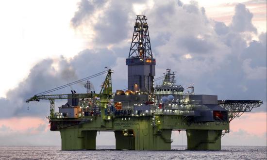 Xingwang drilling platform in the south China Sea