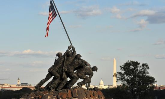 Iwo Jima Memorial in Washington, DC