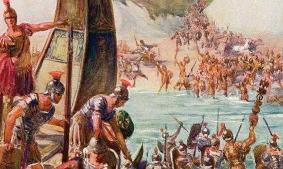 The Roman Empire’s invasion of Britain required organization and planning on a grand scale; it marked the beginning of four and a half decades of conquest, as Rome extended its reach ever farther inland and established the province of Britannia.