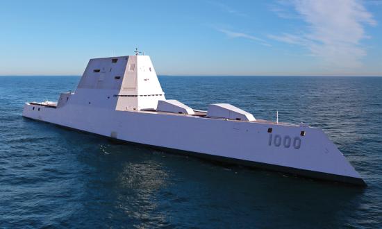The Mk 51 Advanced Gun System on the Zumwalt-class destroyers was to fire the Long Range Land Attack Projectile. But at roughly $1 million per round, the projectile was canceled, and the Navy is seeking more affordable alternatives.