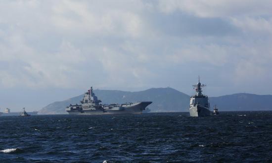 Chinese aircraft carrier Liaoning