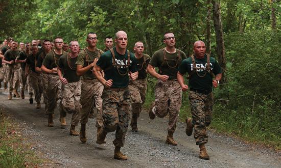 After a hazing incident, the author adopted Medal of Honor runs for his platoon, using the citations of former company members to help inspire his Marines to aspire for more.