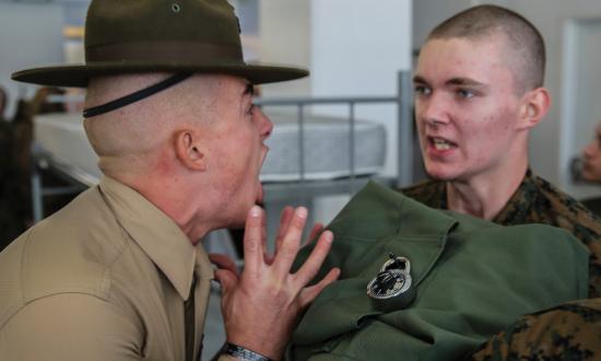 At boot camp, deviations from standards often result in intense screaming and “knife hands” by drill instructors, so recruits quickly learn the negative consequences of their actions. However, it sets them up to be suboptimal leaders when they enter the Fleet Marine Force.