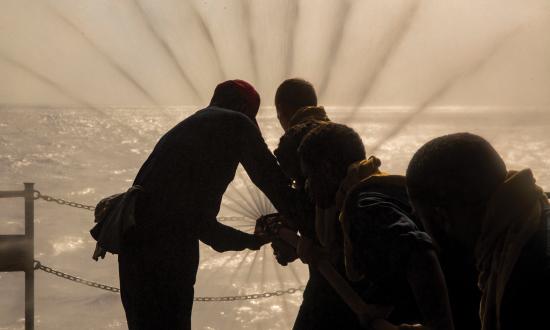 Confidence is an important leadership trait, but overconfidence can put sailors in dangerous situations. Proper hose-handling technique is essential to safety on board Navy ships. 