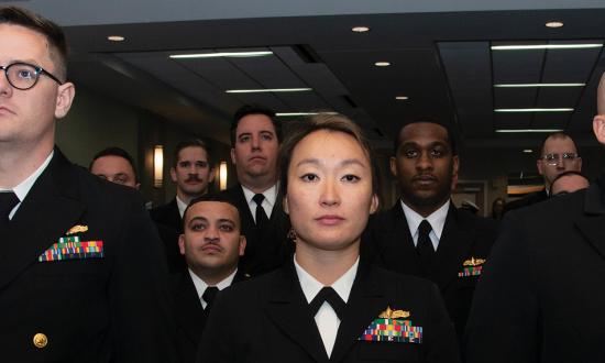 Surface Warfare Officers School department head students