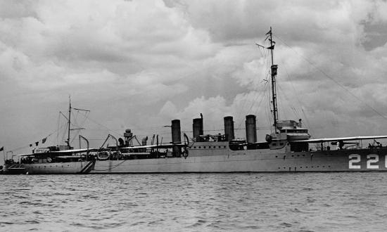 Serving on the flag staff ashore in Manila when the Japanese attacked then-Yeoman Cecil King made his way to Corregidor, and in late December boarded the four-stack destroyer USS Peary (DD-226) for a hair-raising escape to Port Darwin.