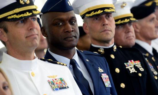 Senior course students at the Naval War College