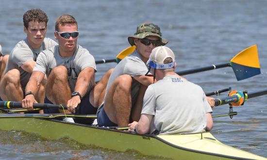 Naval Academy rowers