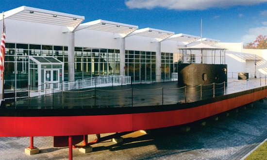At the USS Monitor Center, visitors can view artifacts recovered from the wreck of the Monitor, including its revolving gun turret, Dahlgren guns, and steam engine, and tour the deck of the museum’s replica of the famous ironclad.