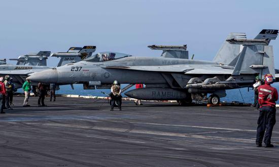 An F/A-18E/F can be mission ready, but it takes other elements—such as human intelligence, training, and performance—to make it lethal.