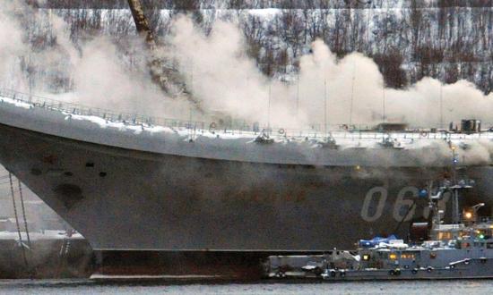 2019 fire on board the Kuznetsov