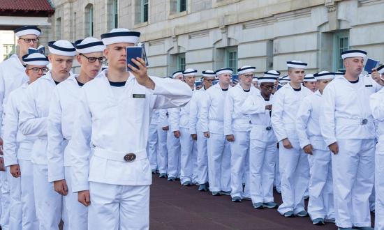 Building an officer corps that better reflects the enlisted sailors and Marines it leads must start upstream, in officer-accession pipelines: at NROTC, Officer Candidate School, and the Naval Academy.