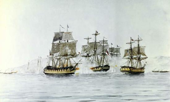 U.S. sloop Saratoga