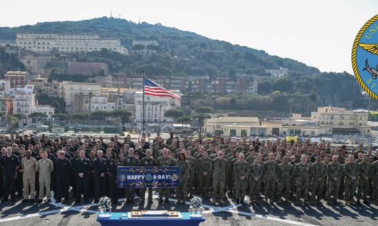 The storied U.S. Sixth Fleet—75 years young in 2025.