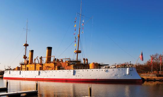 historic cruiser Olympia