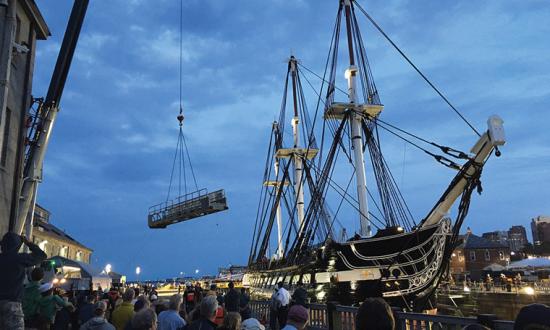 MICHAEL BLANCHARD, COURTESY OF USS CONSTITUTION MUSEUM