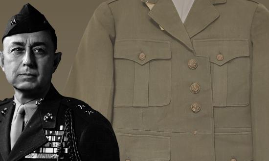This photo of then-Colonel Clifton B. Cates was taken circa 1942—the same time frame during which he owned the uniform coat discovered by the Smithsonian.