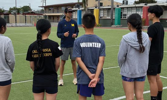 By volunteering in the communities outside their bases—the author started a local high school track and cross-country team—service members can give young people positive exposure to the military and its members and change their perceptions. 