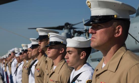 marines and sailors