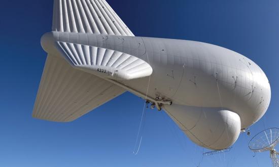Tethered Aerostat Radar System (TARS) balloon
