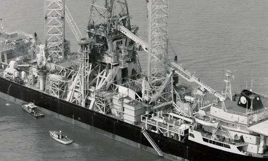 The Hughes Glomar Explorer, built by Howard Hughes for the ostensible purpose of manganese extraction from the ocean floor, served as the platform for one of the most elaborate and ambitious covert-intelligence undertakings of the Cold War—retrieval of the K-129. 