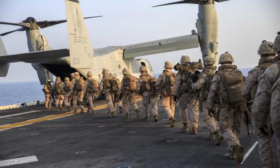 Marine Corps Operations onboard USS Kearsarge