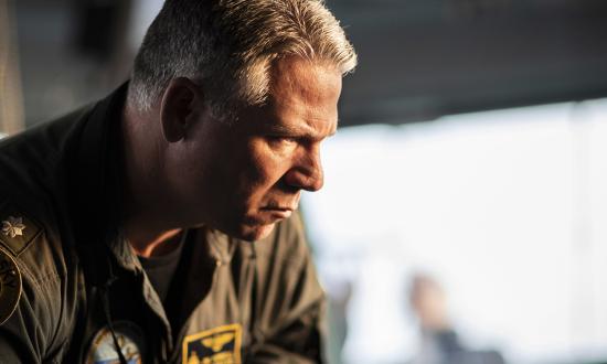 navigator on board the USS Gerald R. Ford (CVN-78) 