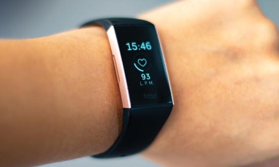 If fitness trackers such as the one pictured here can provide reliable and secure physiological data on military members, they can be a useful tool in monitoring service member health and wellness.