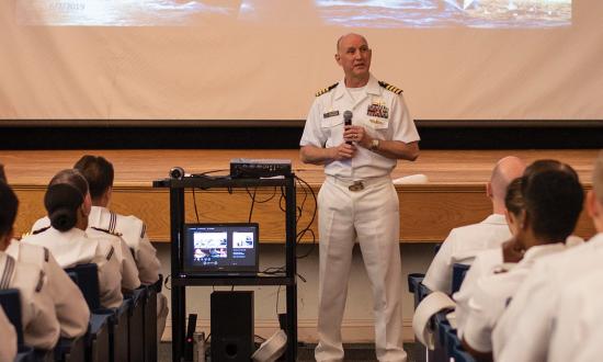 commanding officer of Cryptologic Warfare Group Six in Fort Meade, Maryland