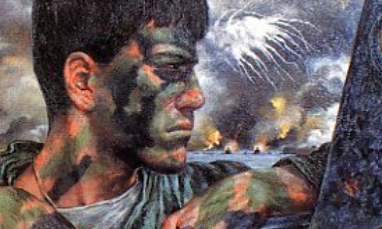 ARTWORK BY TOM LEA, COURTESY OF THE U.S. ARMY CENTER FOR MILITARY HISTORY