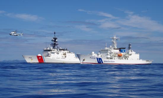 U.S. Coast Guard & Japanese Coast Guard 