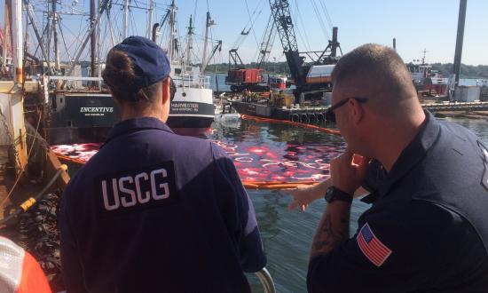Coast Guard environmental response team