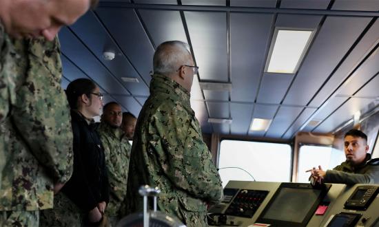 Military Sealift Command Reserve enlisted sailors