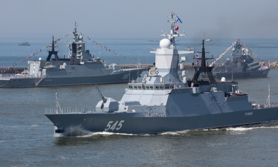 Russian Navy Baltic Fleet ships