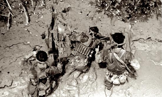 Members of SEAL Team One operate on the Cà Mau Peninsula