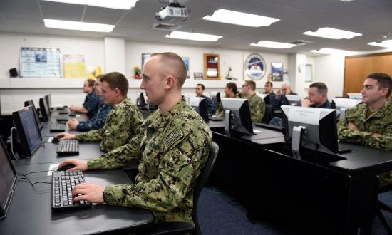 Cryptologic Warfare Officer Basic School students 