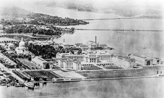 Aerial View of the U.S. Naval Academy