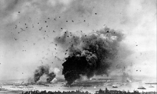Flak over Pearl Harbor, 7 December 1941