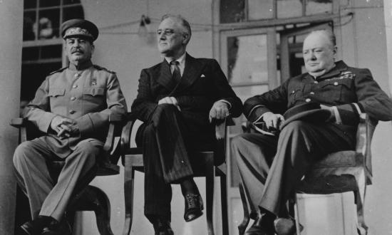 Stalin, Roosevelt, Churchill 1943