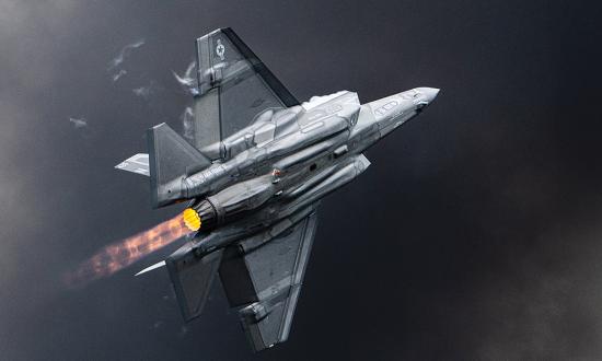 A Marine Corps F-35C during a flight demonstration at Naval Air Station Oceana in September. In July, Marine Fighter Attack Squadron 311, the service’s second F-35C squadron, reached initial operational capability.